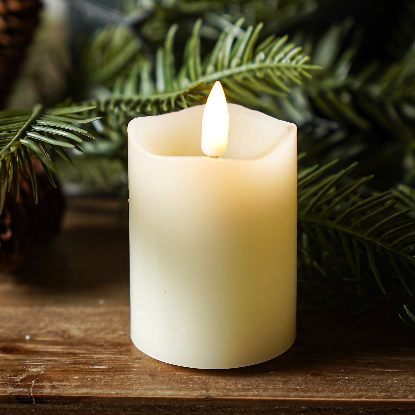 Flameless Wavy Votive Candles