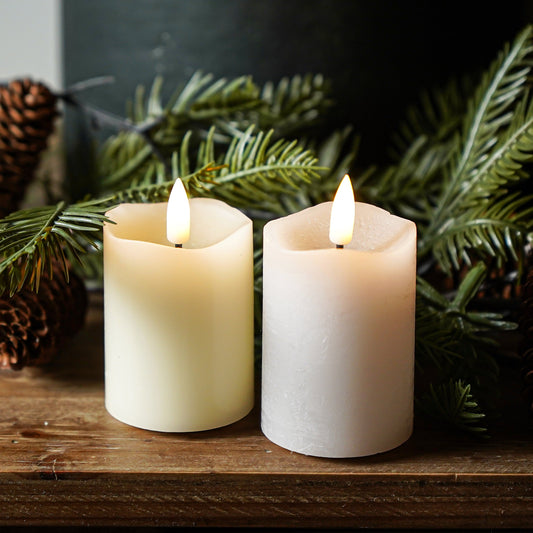 Flameless Wavy Votive Candles