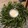 Real Touch Blissful Norfolk Pine Wreath | Small