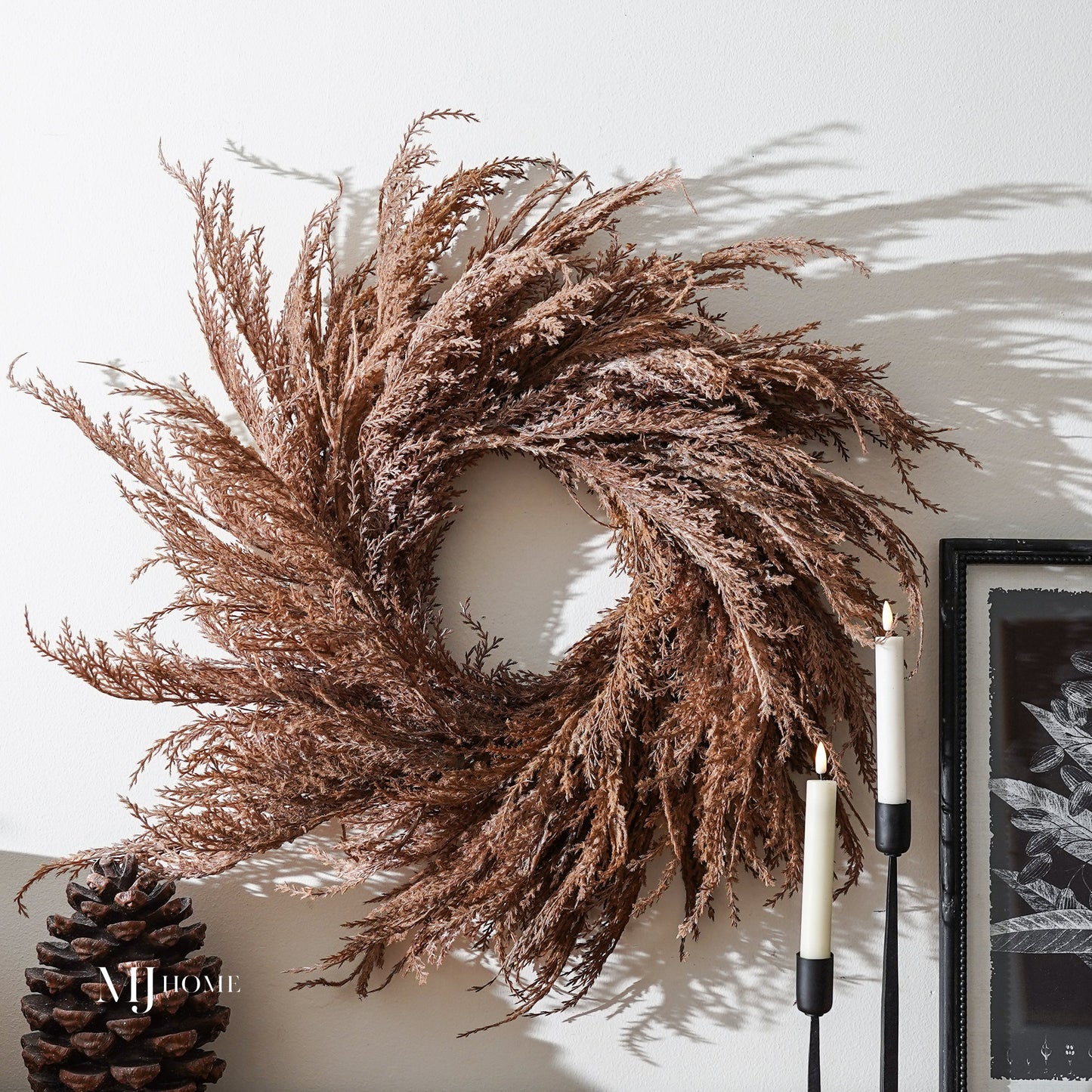 Riley Wispy Pampas Wreath