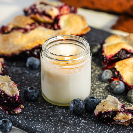 Blueberry Cobbler | Votive Jar