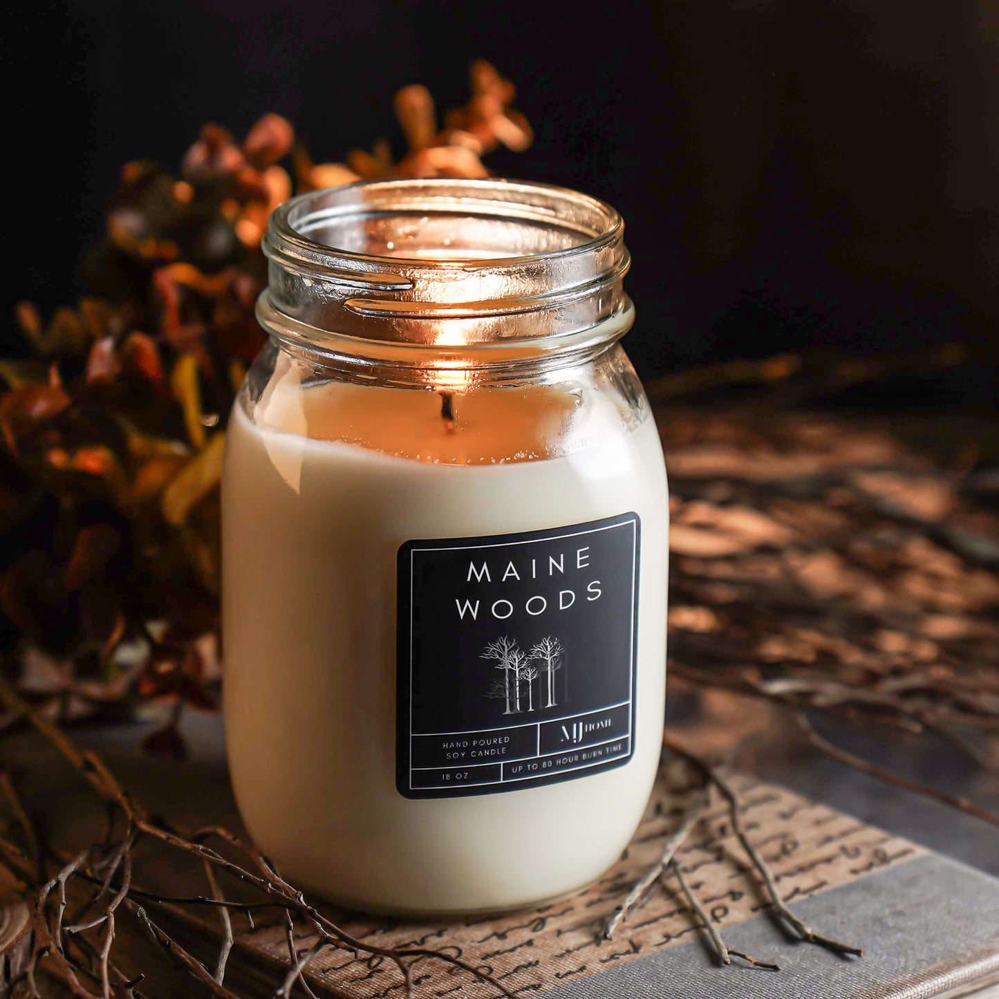 Maine Woods | Mason Jar