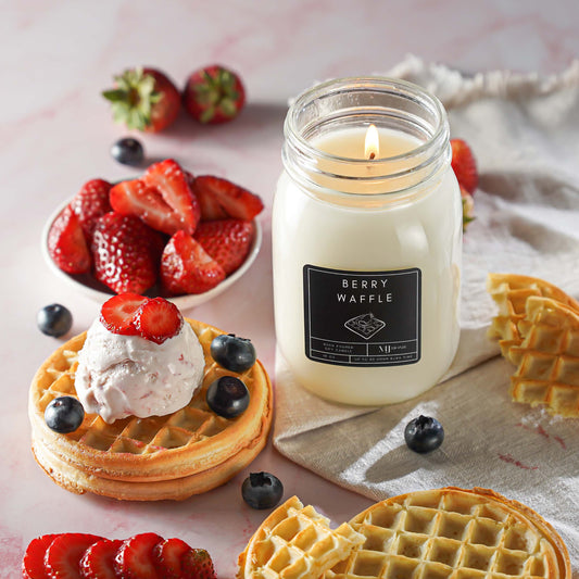 Berry Waffle | Mason Jar