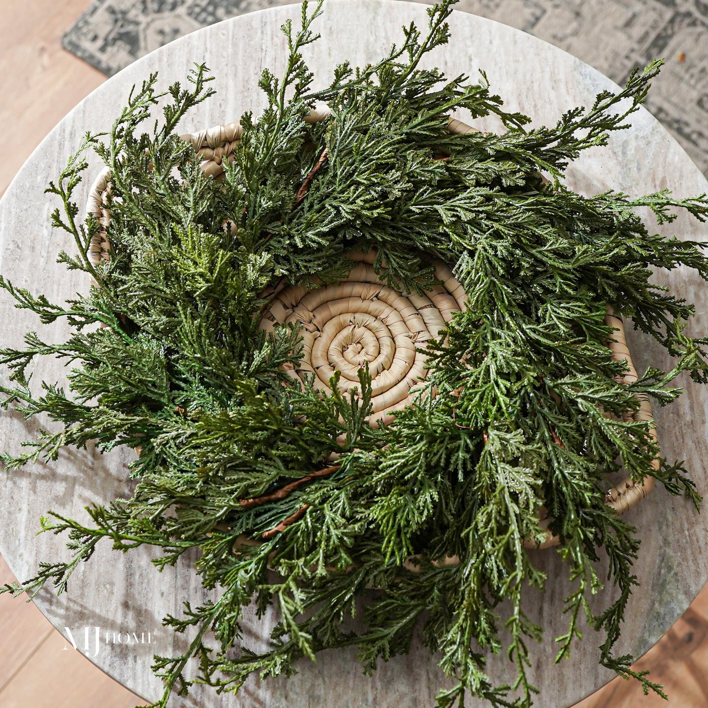 Real Touch Cedar Lake Wreath | Small