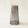 Harlan Smoked Glass Vase