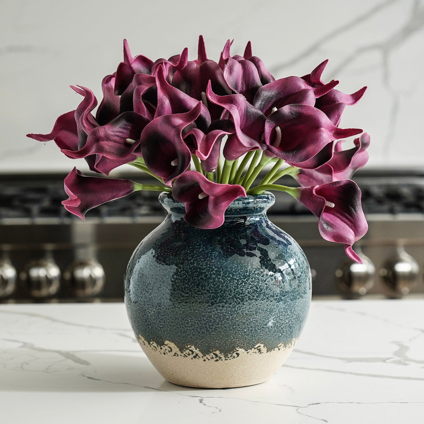 Real Touch Calla Lily | Deep Purple