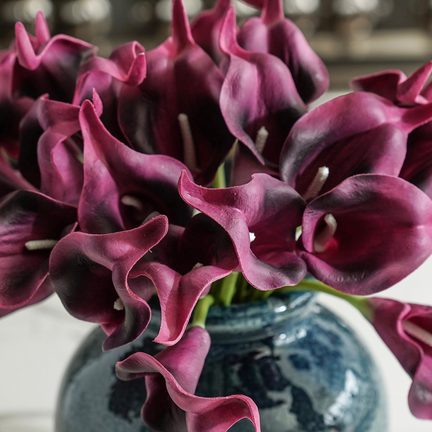 Real Touch Calla Lily | Deep Purple