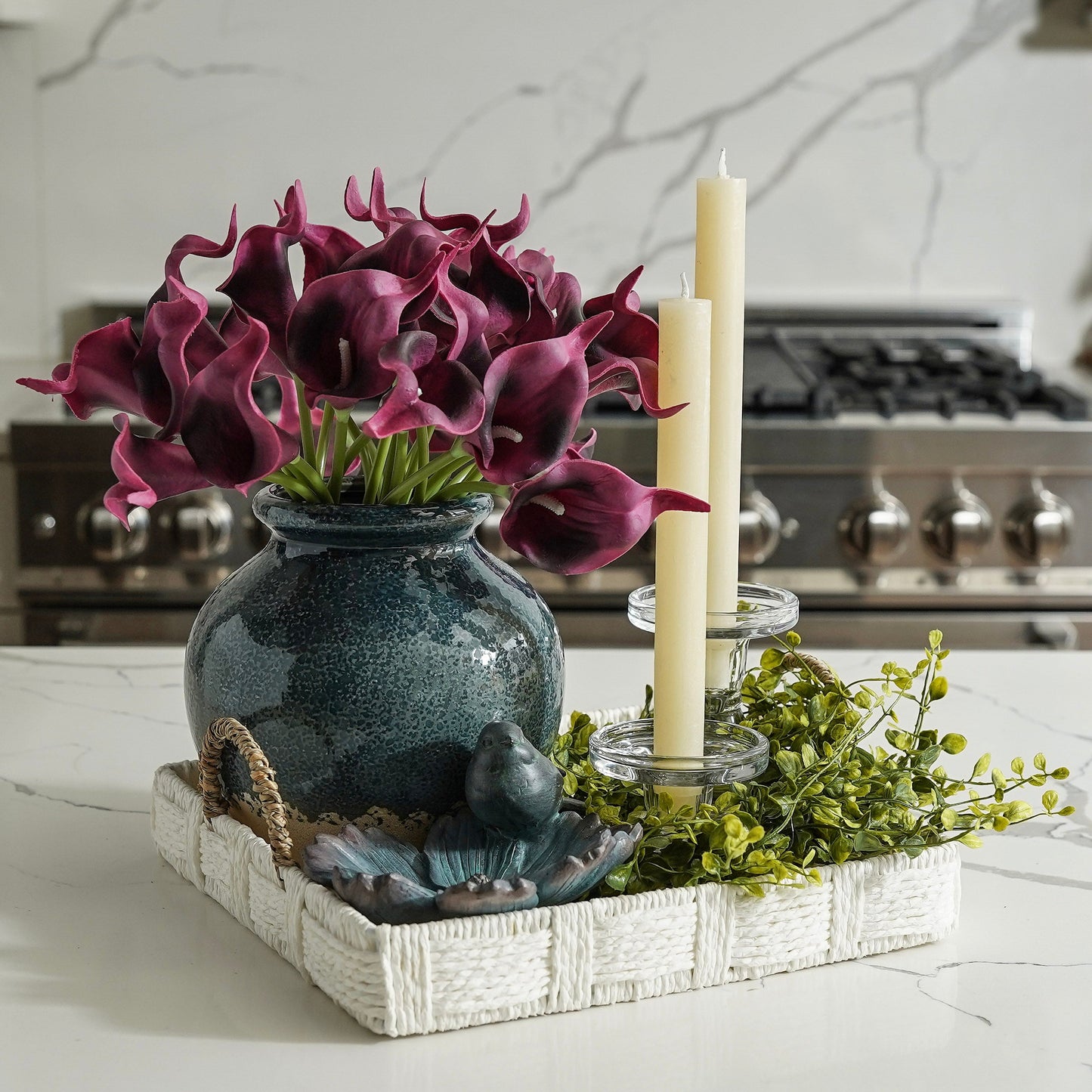 Real Touch Calla Lily | Deep Purple