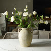 Real Touch Rose Stem | White