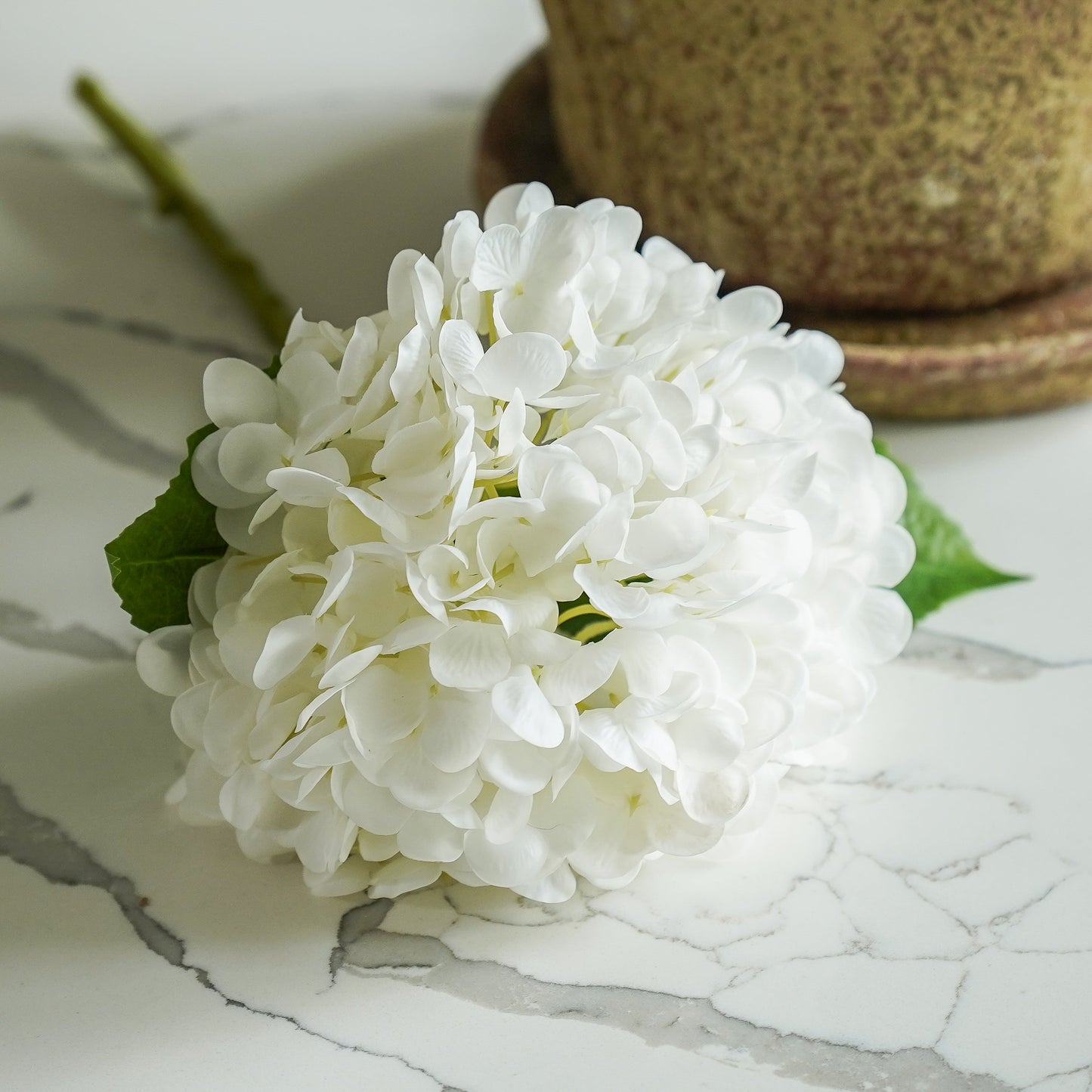 Real Touch Hydrangea | White