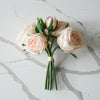 Real Touch Rose Bouquet | Champagne