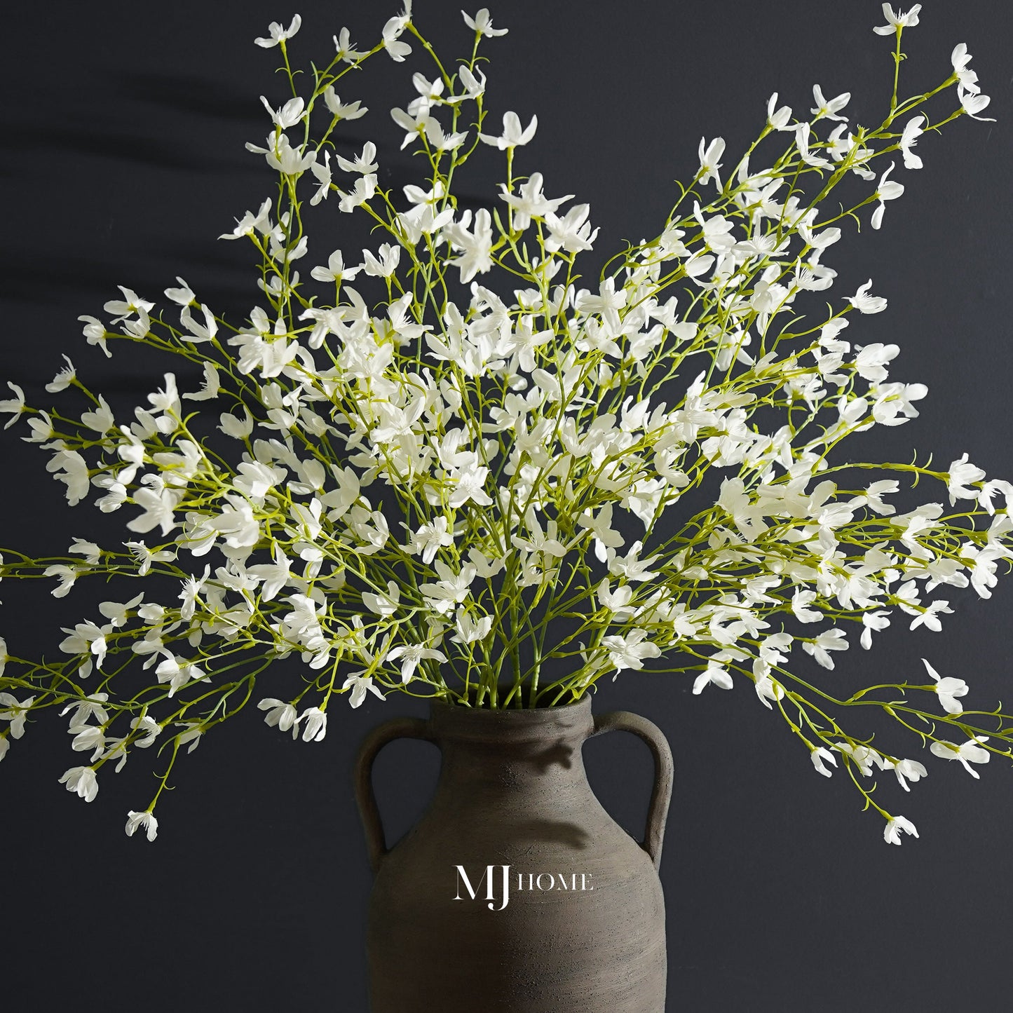 Forsythia Blossom Branch | White