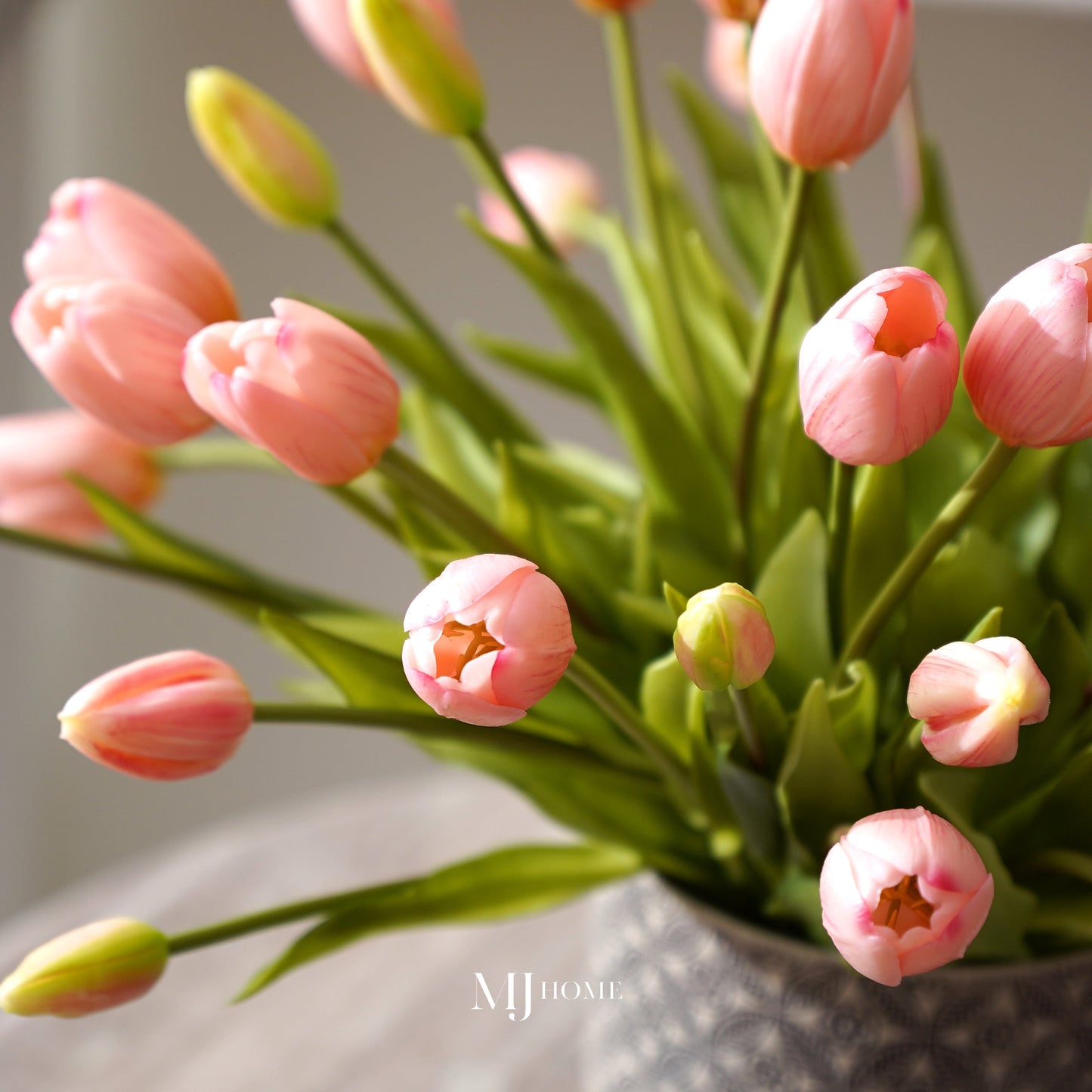 Blooming Real Touch Tulip Bunch